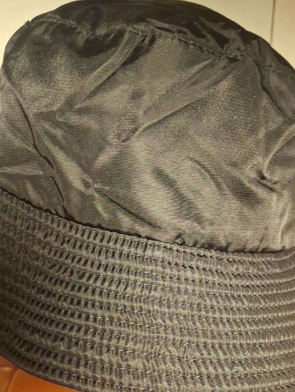 CHANEL Black Bucket Rain Hat - Picture 4 of 6